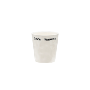Tasse en céramique Good Morning – mug original fait main pour café, espresso et cappuccino