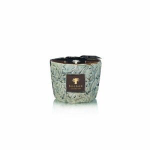 Bougie parfumée Baobab Brame Sylvanus Max 10 en céramique verte et chocolat.