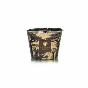 Bougie parfumée Baobab Sacred Trees Mankono Max 10 avec décor Uniwax.