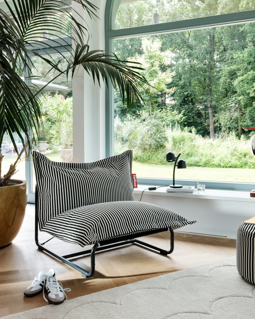 Beanbase Fatboy – cadre en acier laqué pour transformer un pouf Original en fauteuil lounge