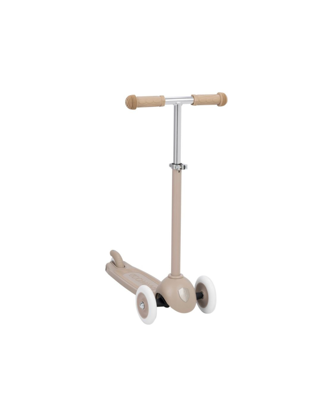 Trottinette beige sable pour enfant Banwood Eco, 3 roues, plastique recyclé