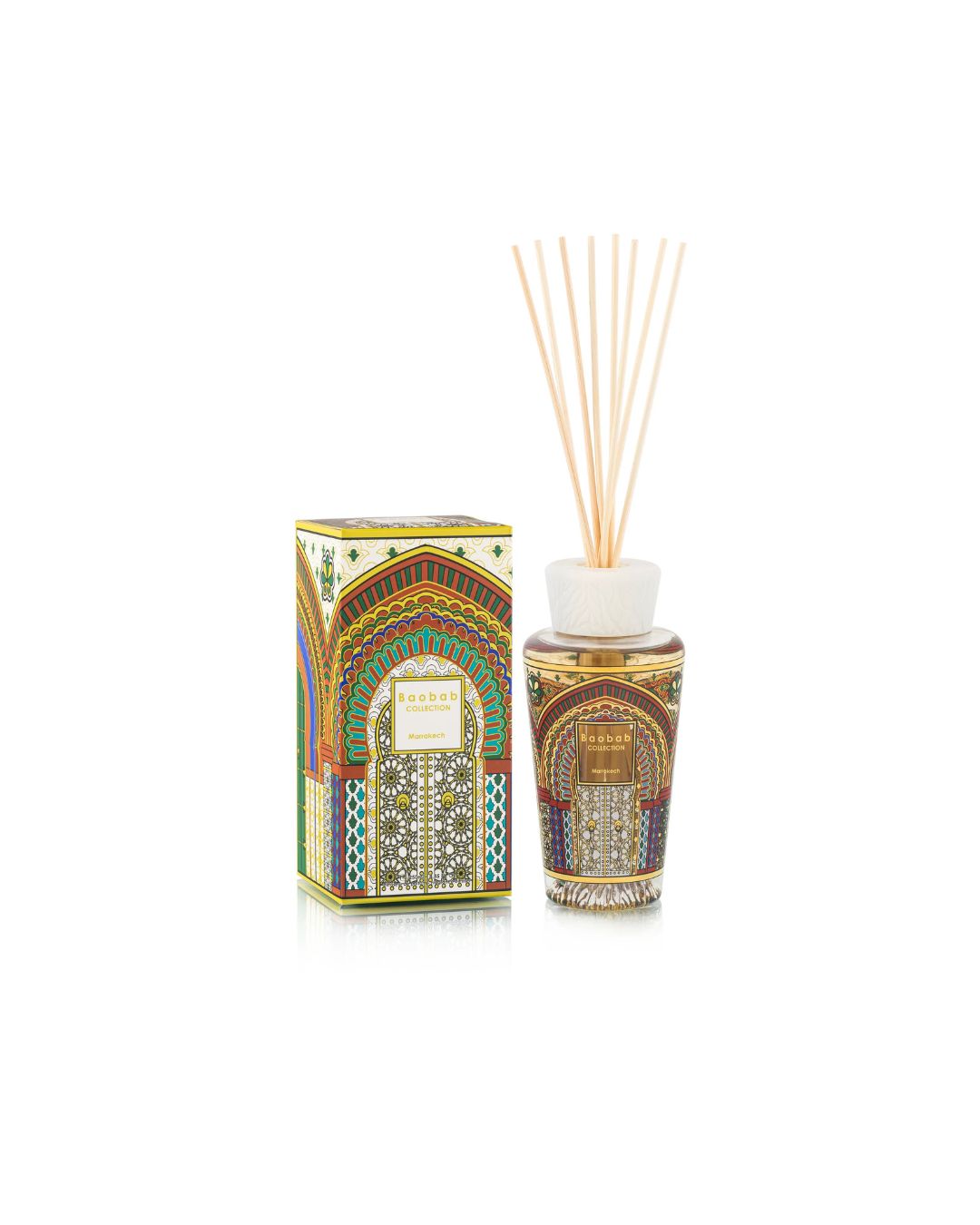 Diffuseur Marrakech 250 ml Baobab Collection parfum fleur d’oranger, cuir et patchouli