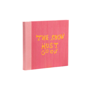 Album photo The Show Must Go On motif léopard en carton et coton GOTS – album souvenirs décoratif