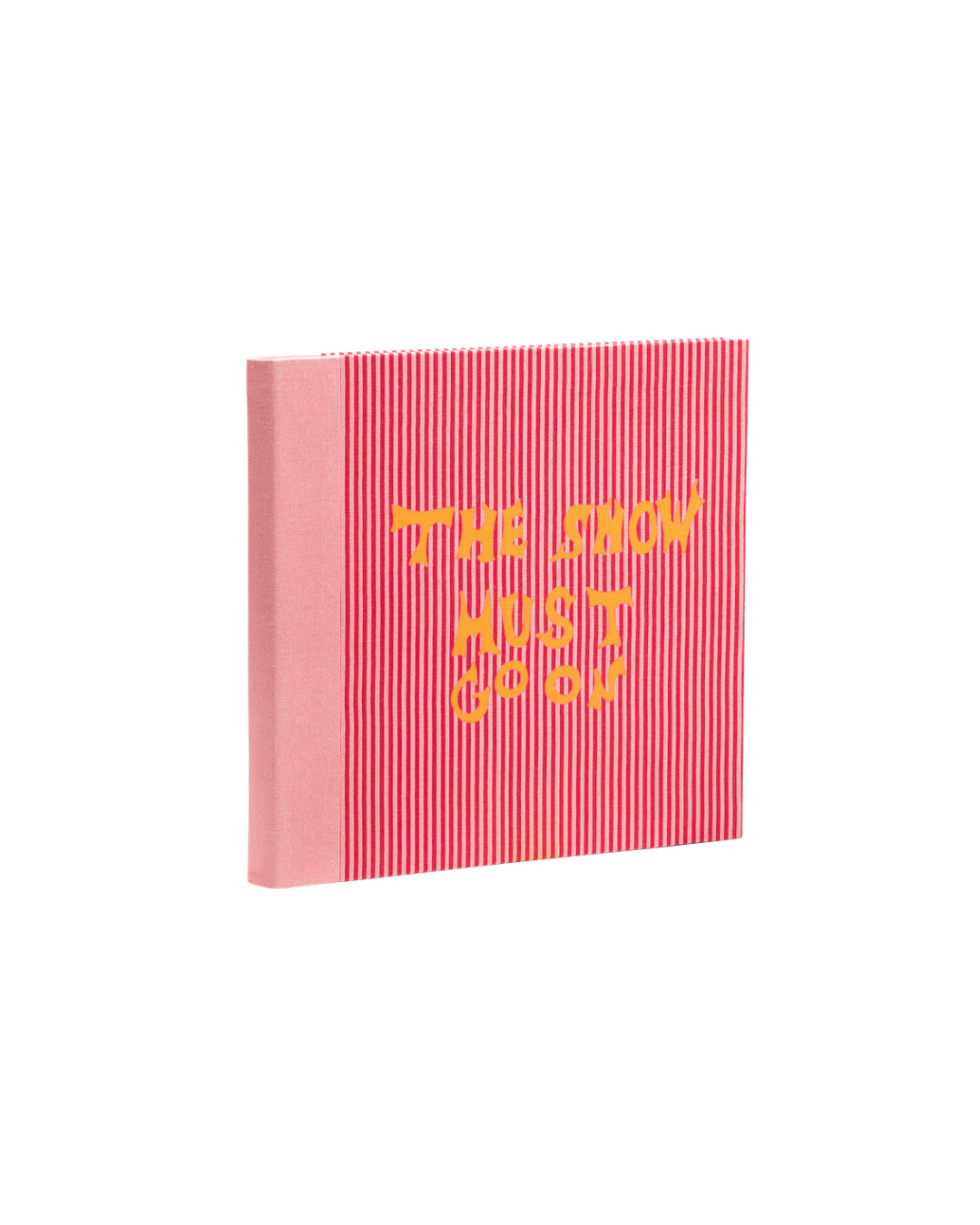 Album photo The Show Must Go On motif léopard en carton et coton GOTS – album souvenirs décoratif