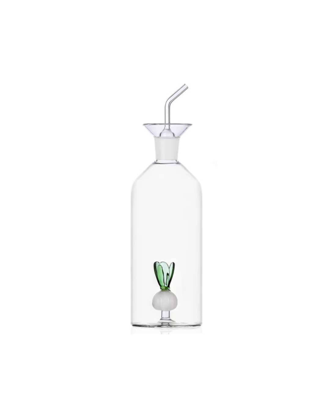 Huilier Ichendorf Milano Vegetables – Bouteille d’huile en verre avec oignon – 24 cm