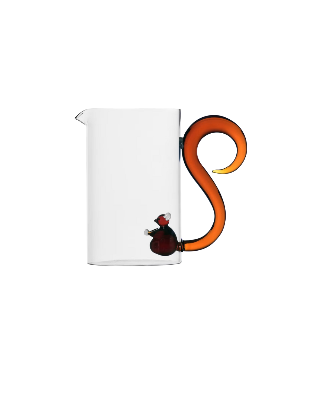 Cruche Écureuil – Ichendorf Milano – Verre borosilicate fait main – 150 cl