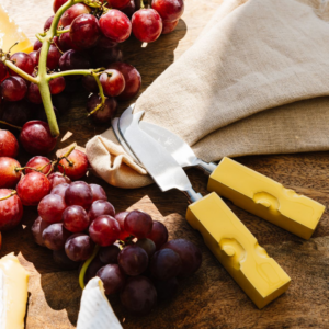Lot de couverts à fromage avec manches en forme de fromage – accessoires originaux pour plateau de fromages
