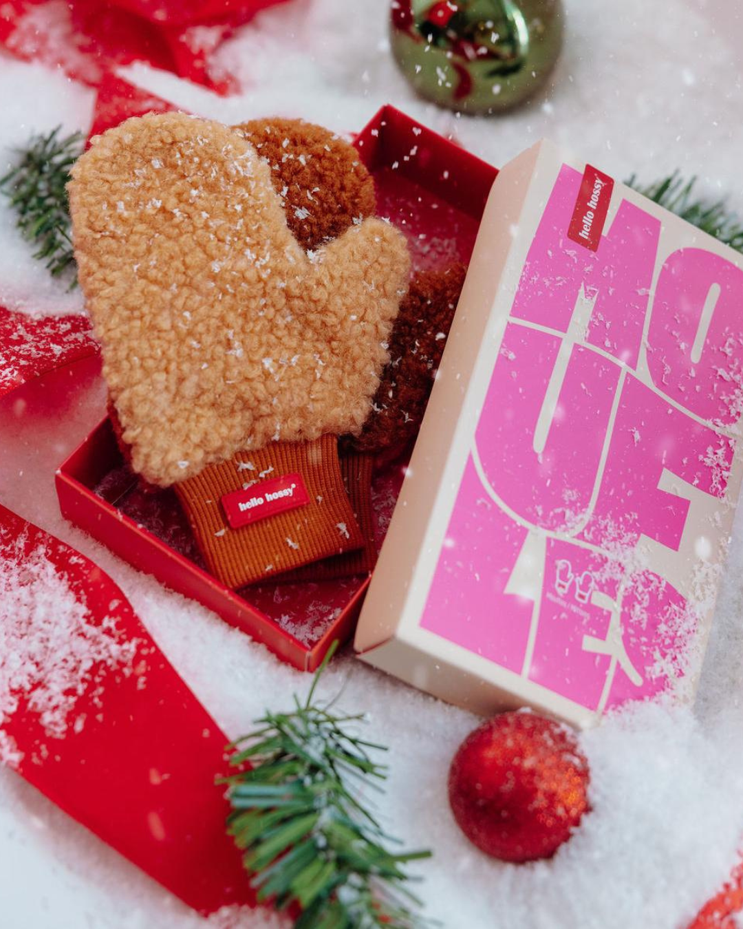 Moufles Heaty Sven pour enfants en moumoute bicolore avec doublure polaire chaude – accessoires hiver bébé dès 1 an