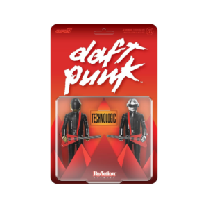 Figurine Daft Punk Super7 ReAction – Guy-Manuel et Thomas Bangalter avec accessoires et casque amovible