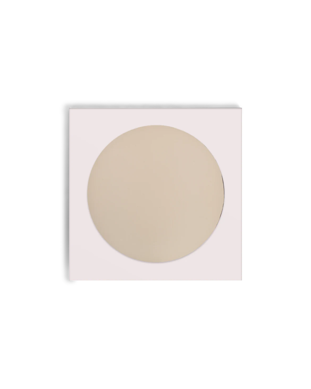 Miroir Letizia laqué blanc crème avec cadre en bois brillant et miroir en verre teinté bronze