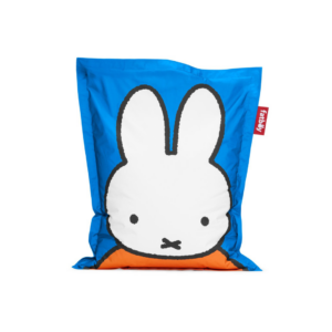 Pouf Fatboy Junior x Miffy bleu, beanbag enfant design intérieur