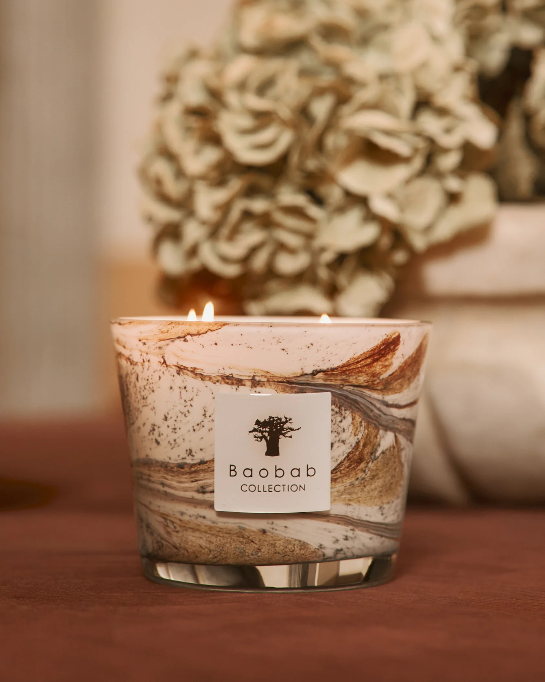 Bougie parfumée Naïs MAX 10 Baobab verre soufflé