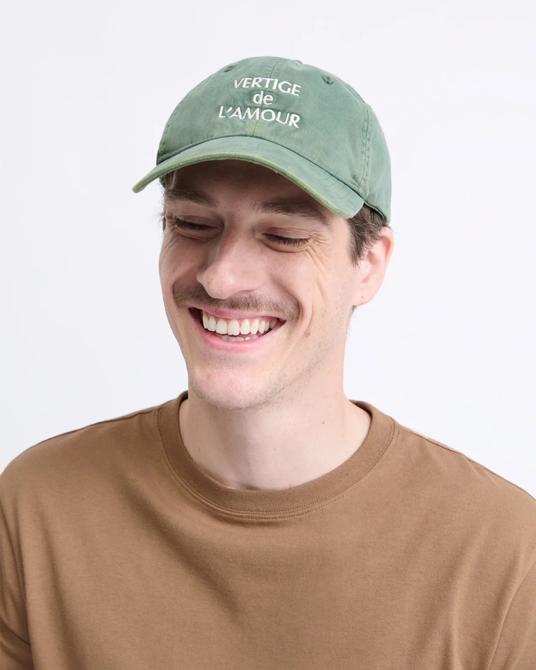 Casquette Vertige de l’amour twill délavé