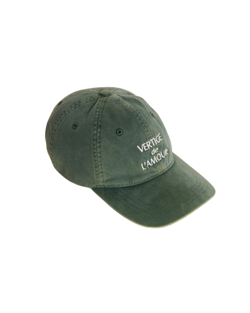 Casquette Vertige de l’amour twill délavé