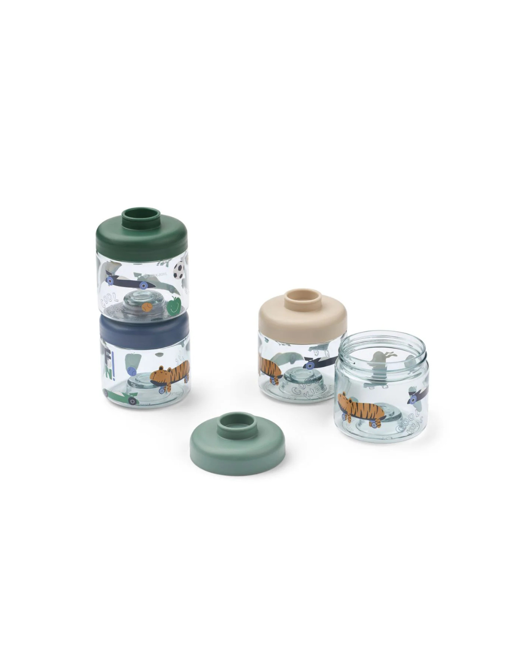 Boîtes conservation bébé 100 ml empilables