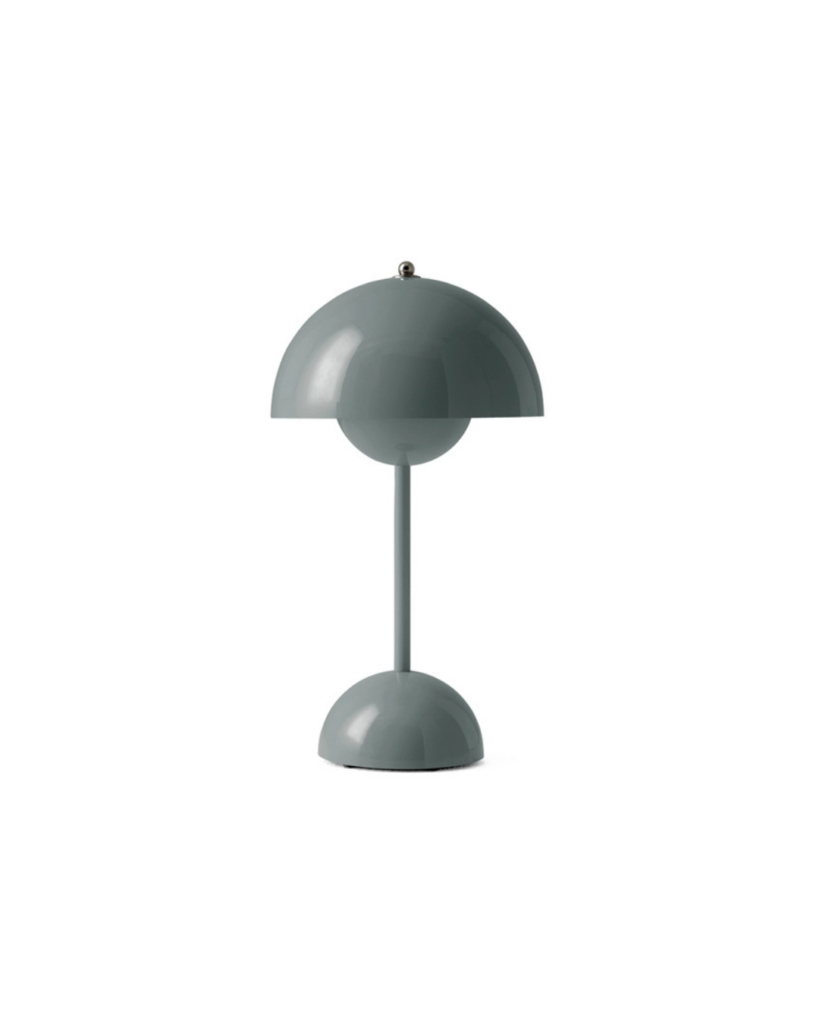 Lampe Flowerpot VP9 portable design Verner Panton