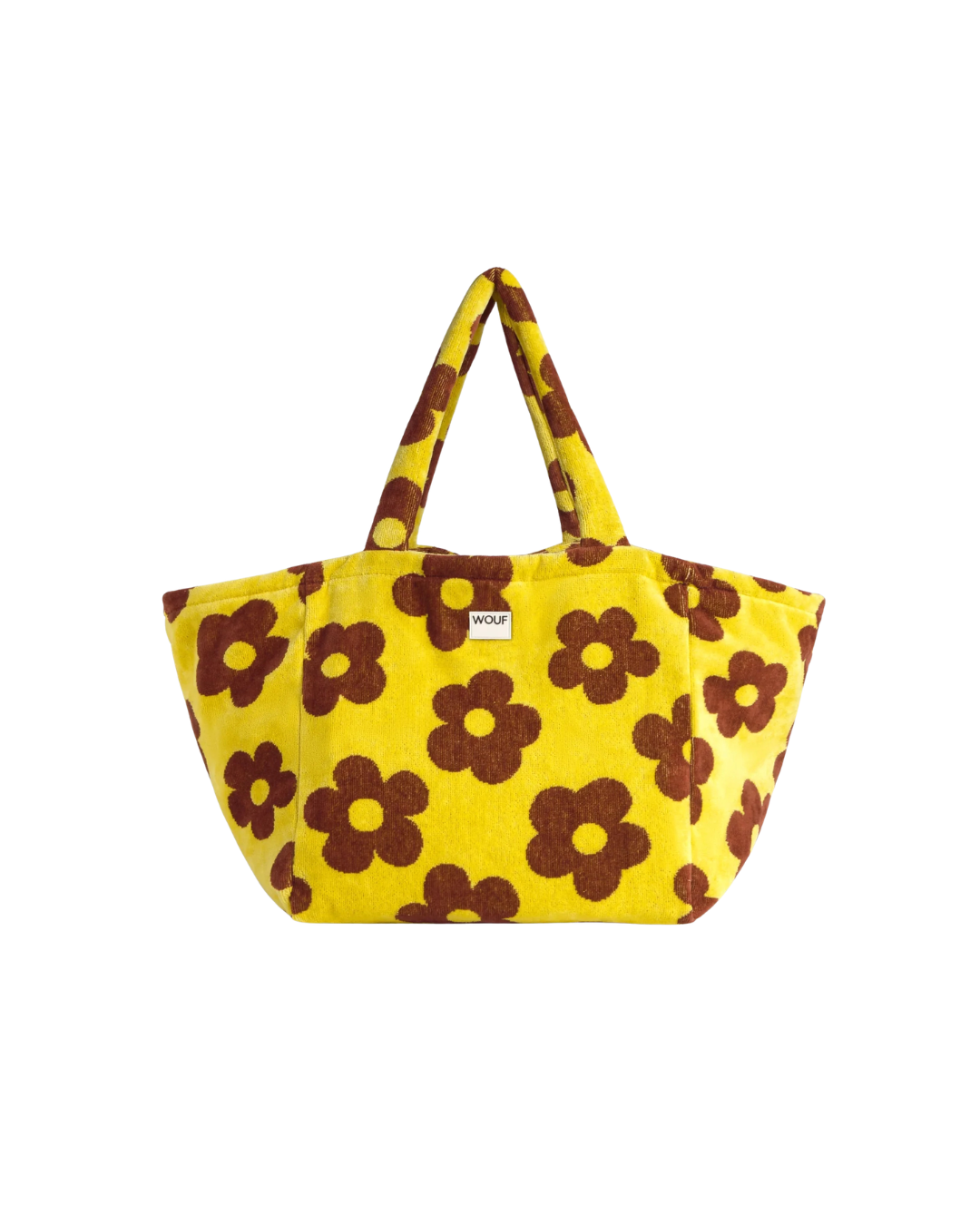 Grand sac tote Phi Phi en coton biologique éponge jacquard