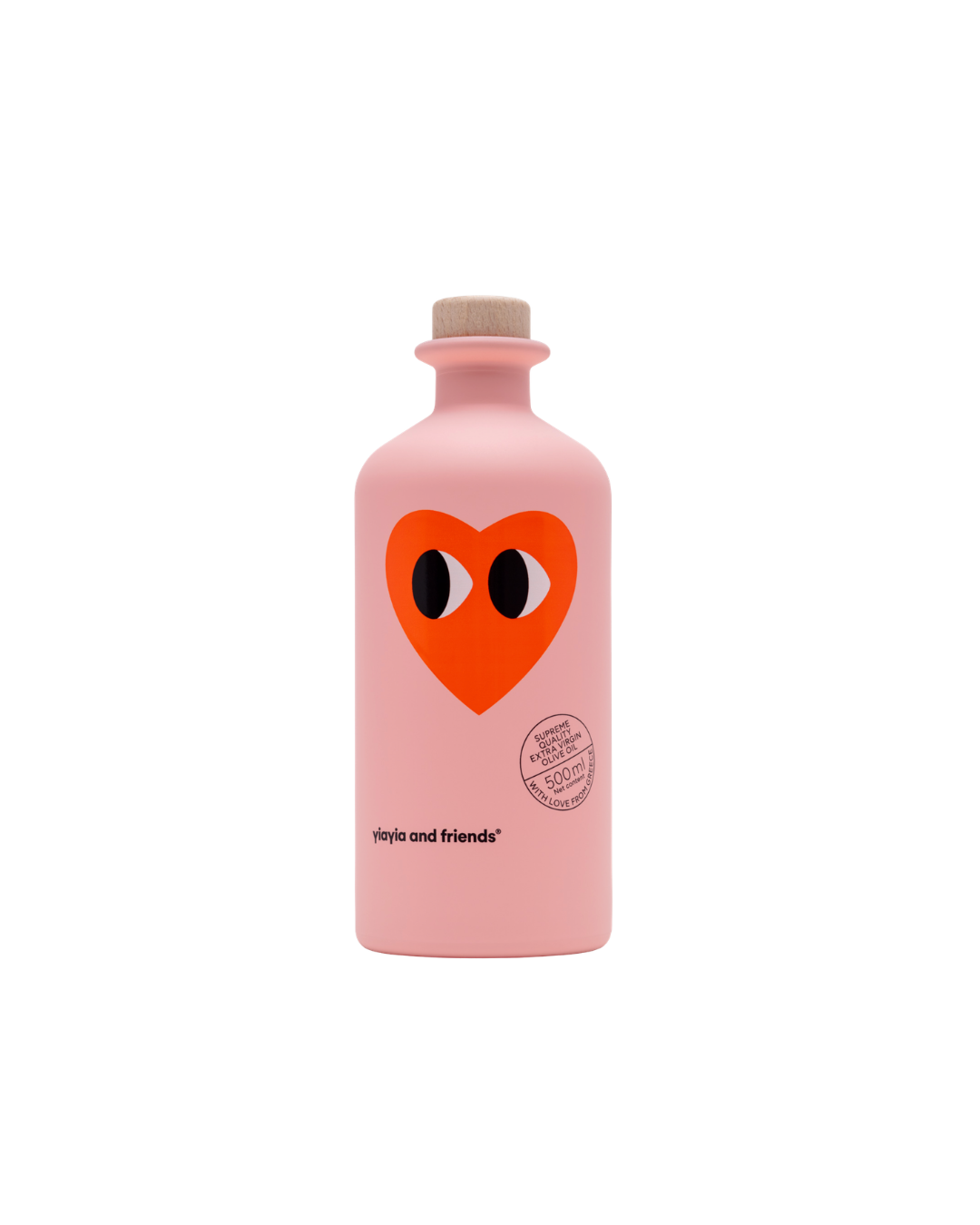 Love edition extra virgin olive oil 500ml bouteille design huile d’olive de Crète