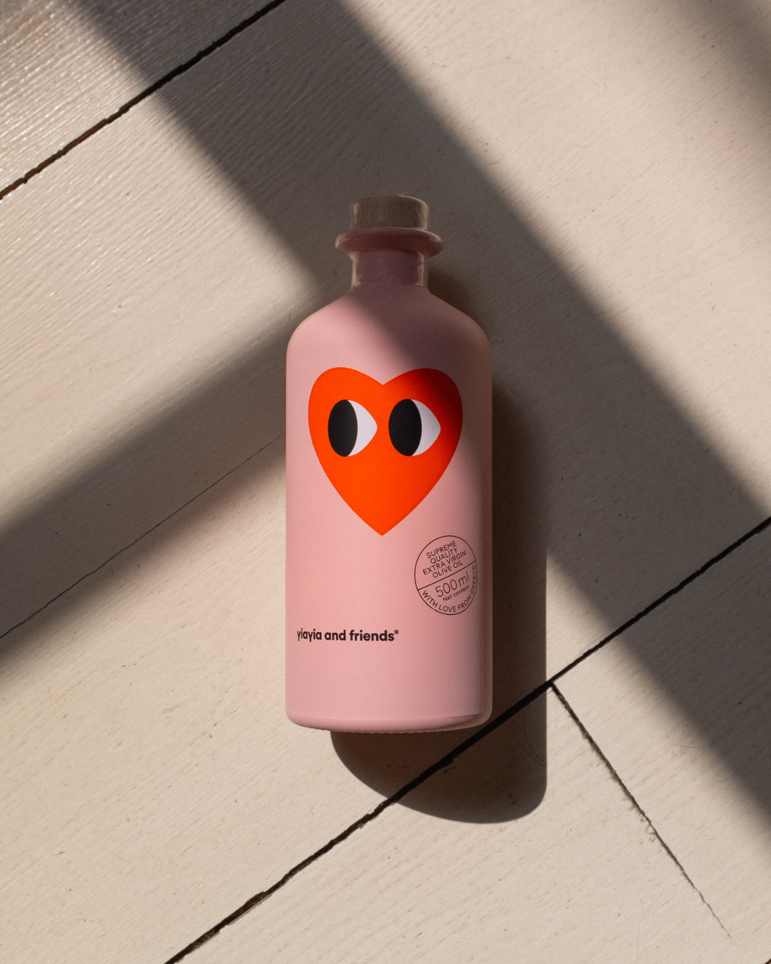 Love edition extra virgin olive oil 500ml bouteille design huile d’olive de Crète