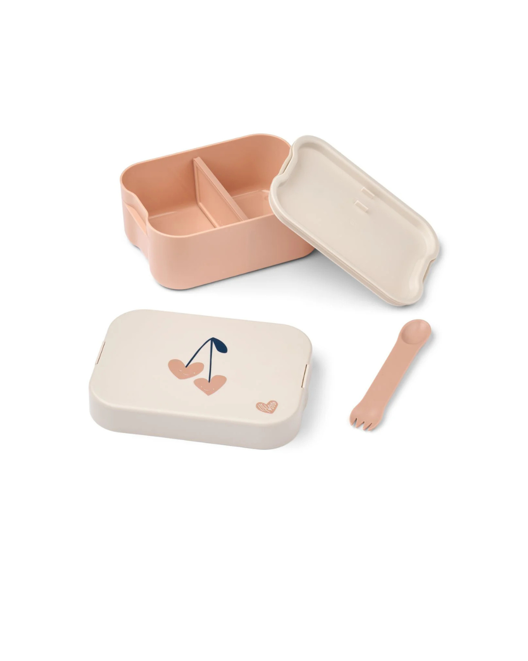 Boîte repas enfant Kamil cœurs lunch box compartimentée