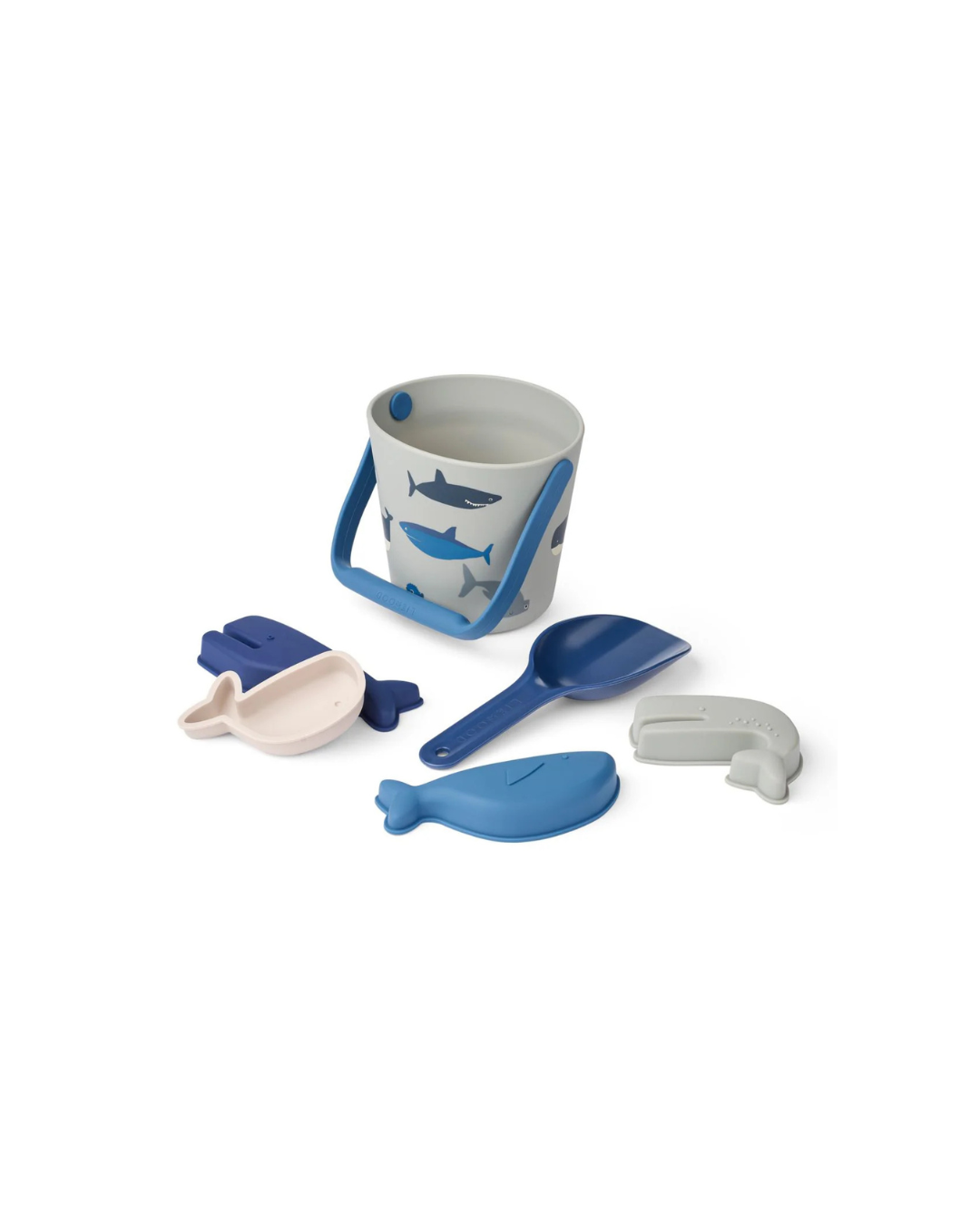 Kit de plage GILMA requin bleu silicone enfant