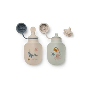 Gourdes souples bébé Lizzie créatures marines silicone