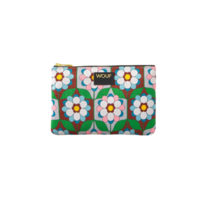 Pochette Kaleido en polyester recyclé pour accessoires du quotidien