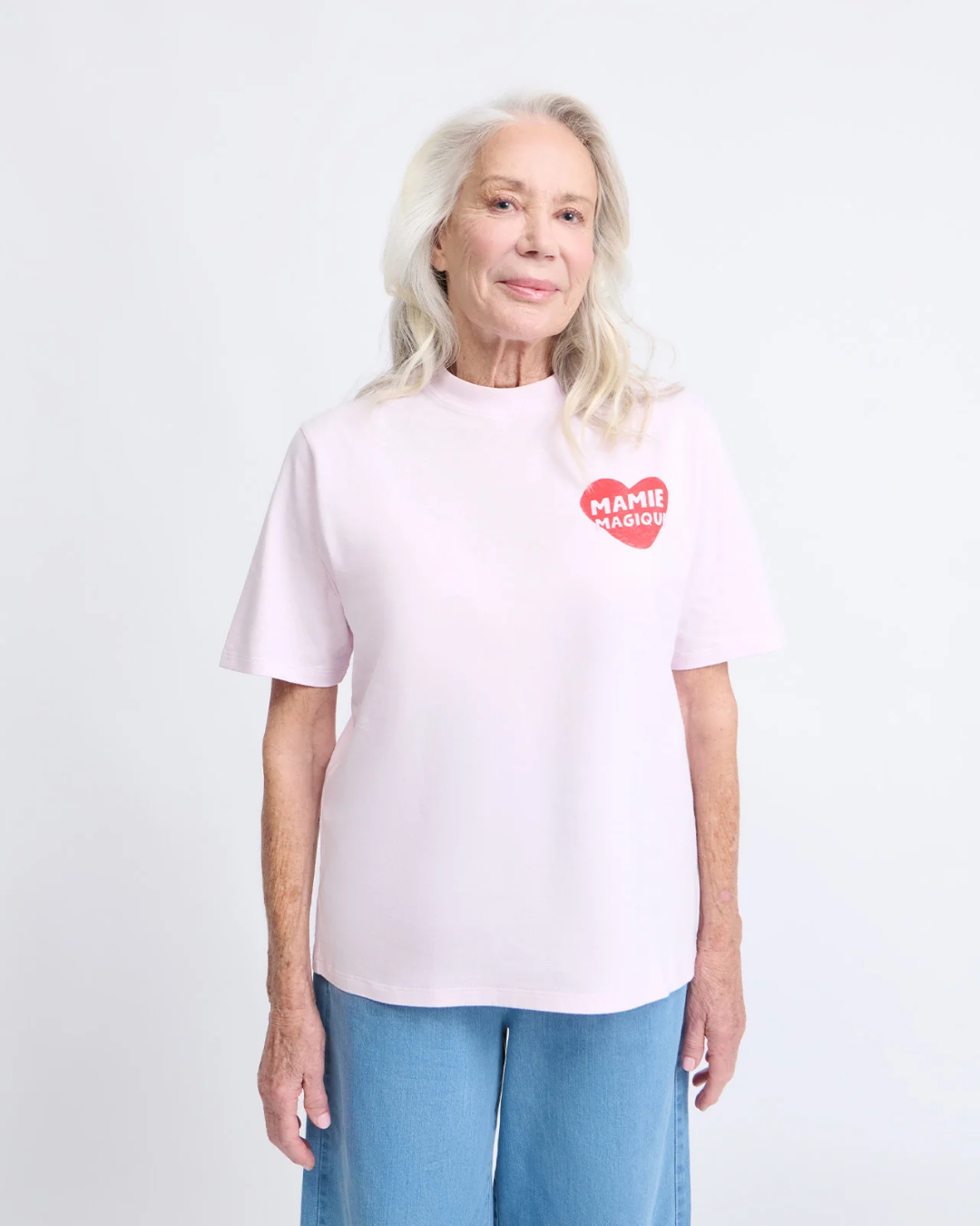 T-shirt Mamie Magique coton épais femme