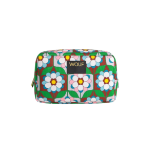 Trousse de toilette Kaleido en polyester recyclé pour maquillage