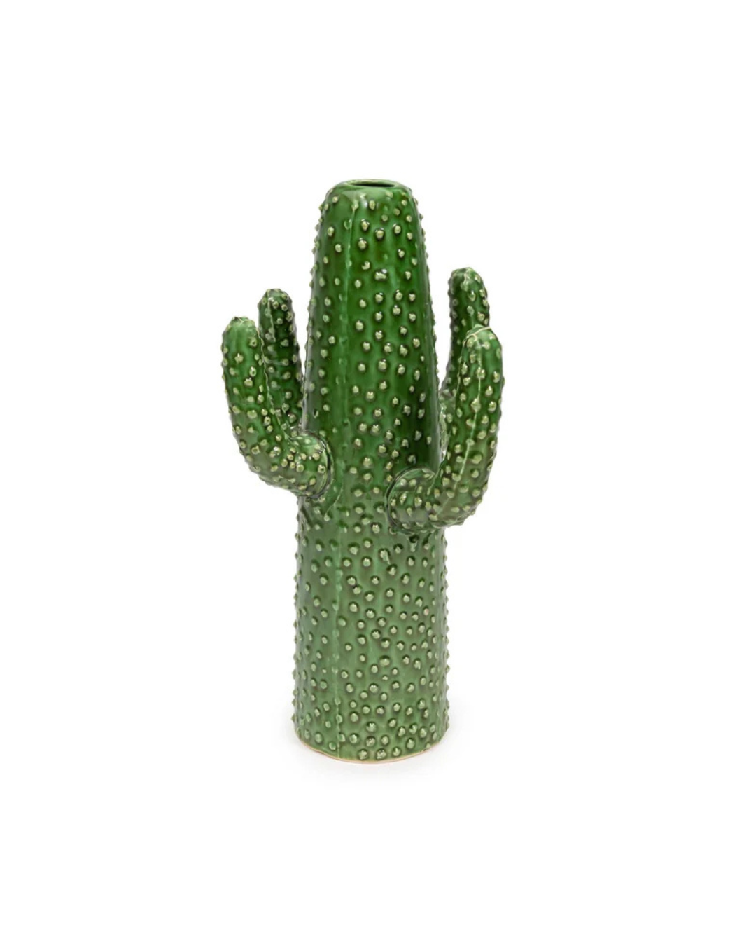 Vase cactus large en céramique verte Serax