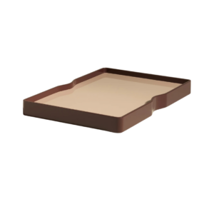 Plateau Vice-Versa laqué double face Maison Sarah Lavoine