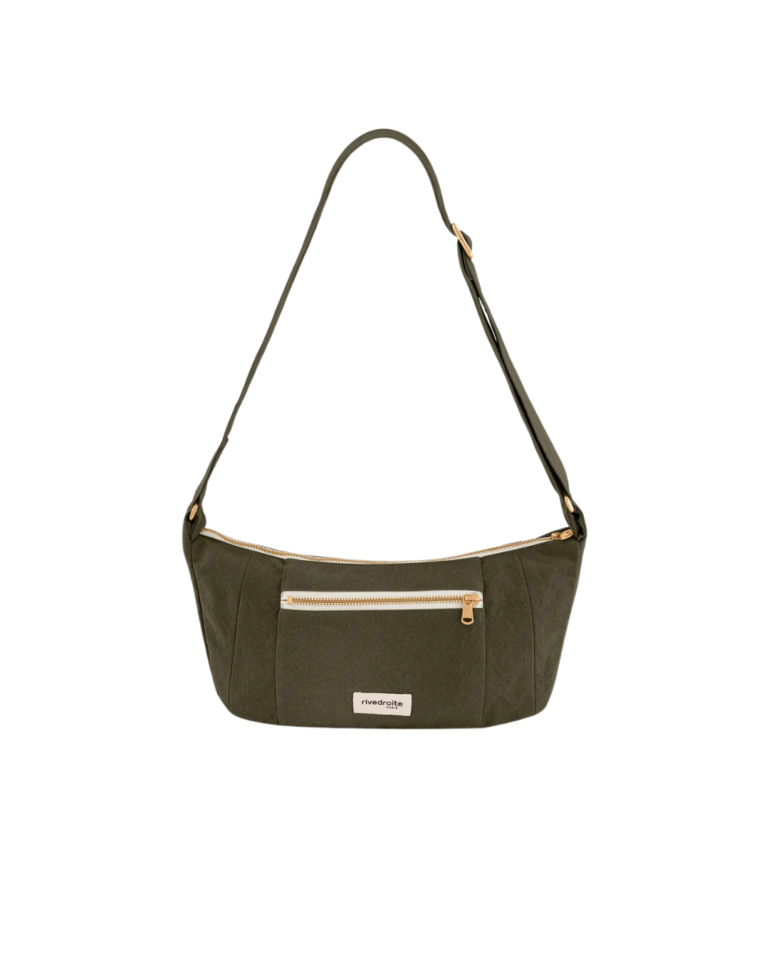 Sac XS Charlot kaki compact avec bandoulière ajustable