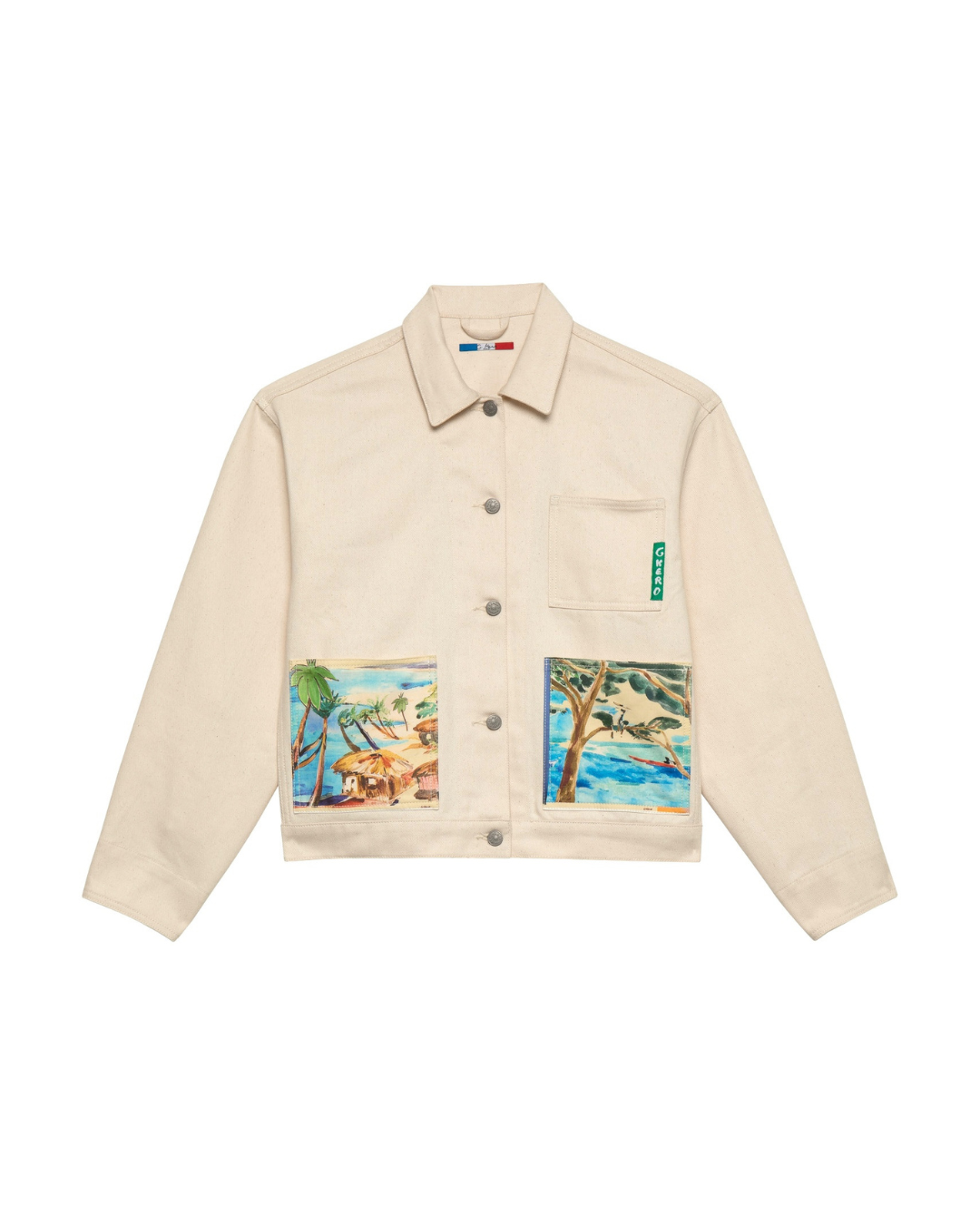 Veste en jean femme taille unique modèle CABANE