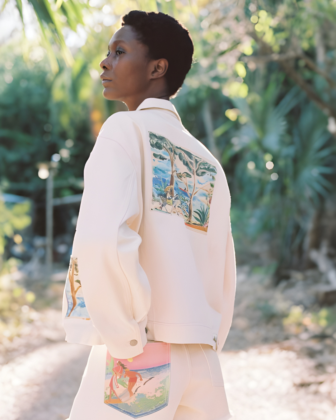 Veste en jean femme taille unique modèle CABANE