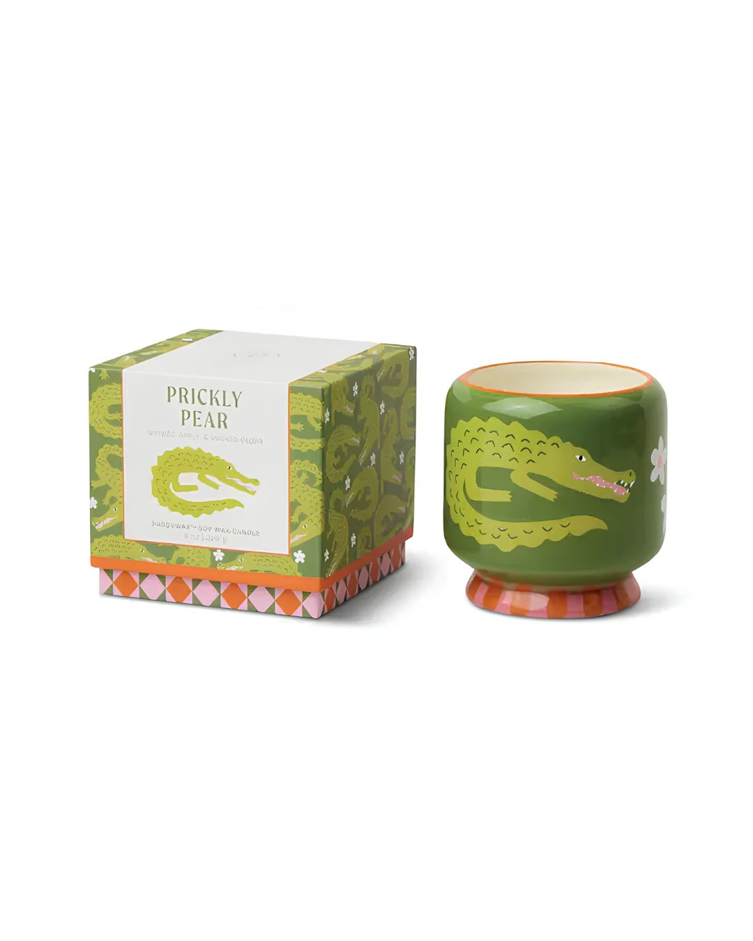 Bougie céramique Crocodile Figue de Barbarie Paddywax