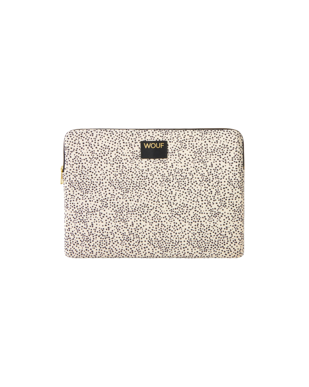 Housse d’ordinateur Panna 13-14 pouces en tissu recyclé avec fermeture zip et protection rembourrée