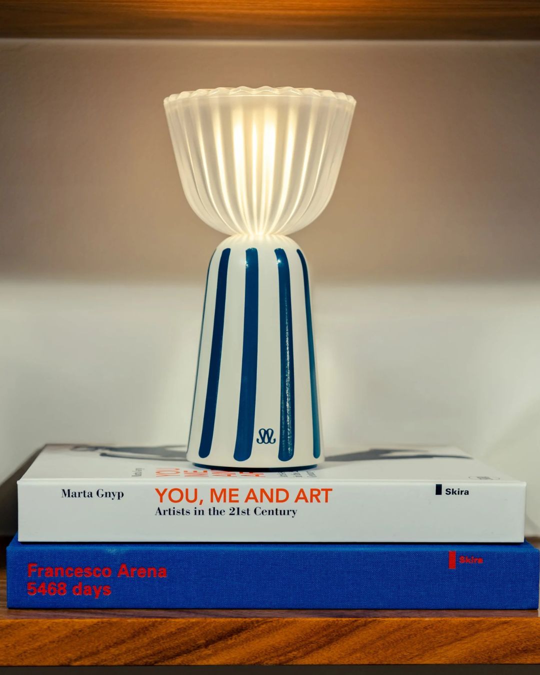 Lampe SWIING Maison Sarah Lavoine x Fermob écru
