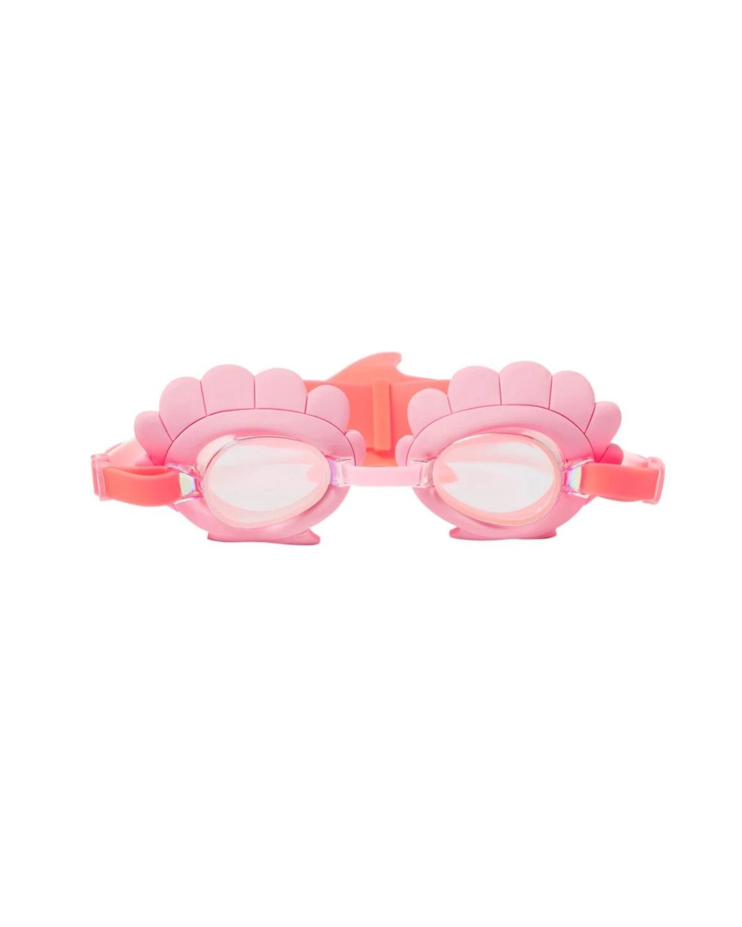 Lunettes de natation enfant sirène rose avec protection UV et verres anti-buée