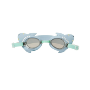 Lunettes de natation enfant Salty le Requin avec verres anti-buée et sangle ajustable