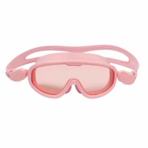 Masque de natation rose pour enfant avec protection UV et verres anti-buée