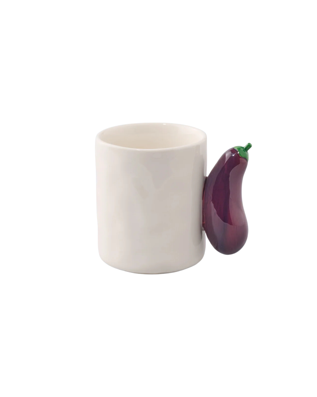 Mug aubergine Fluid Market en céramique design original et fun pour pause café