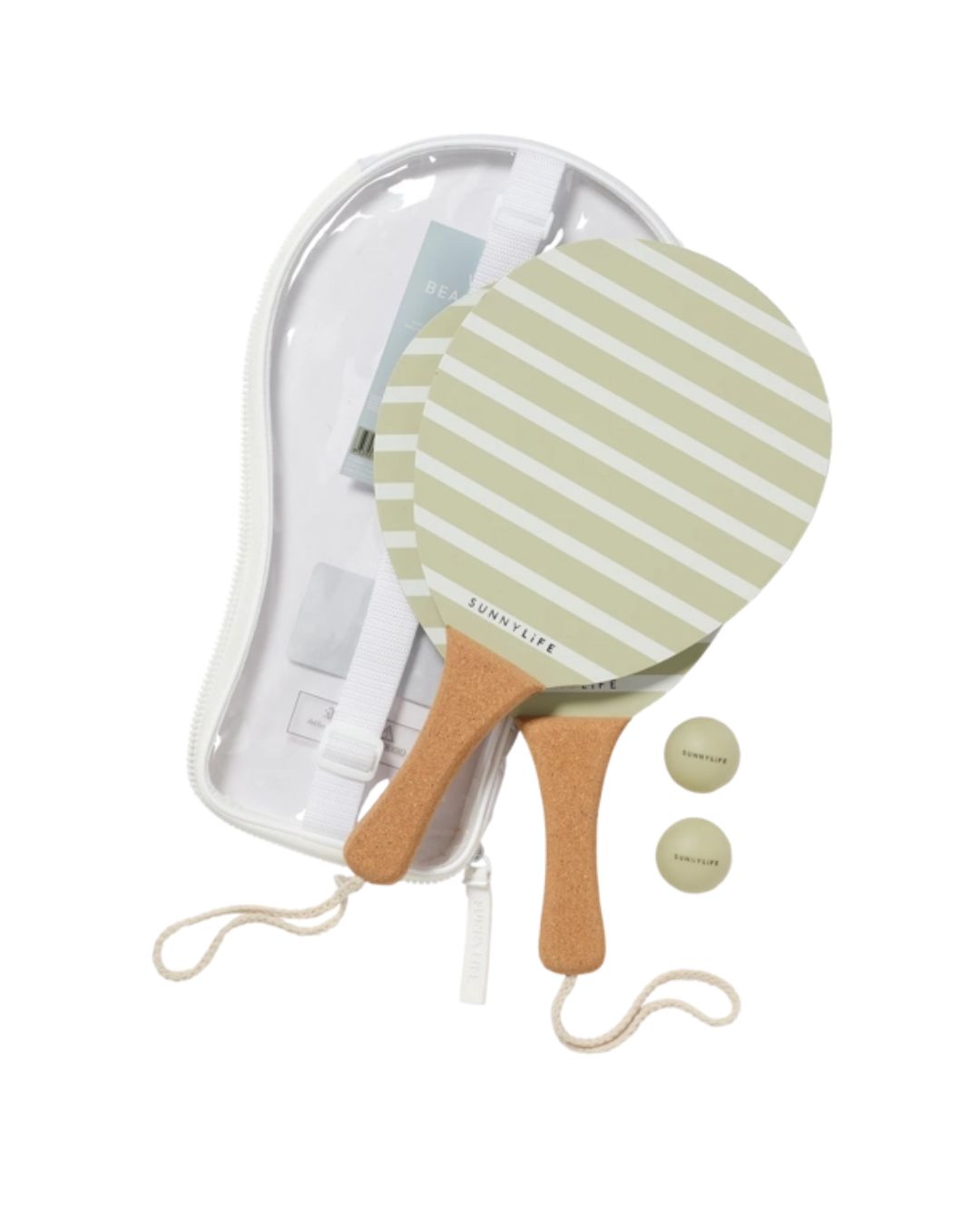 Set de tennis de plage Sunnylife Vintage Beach Paddles