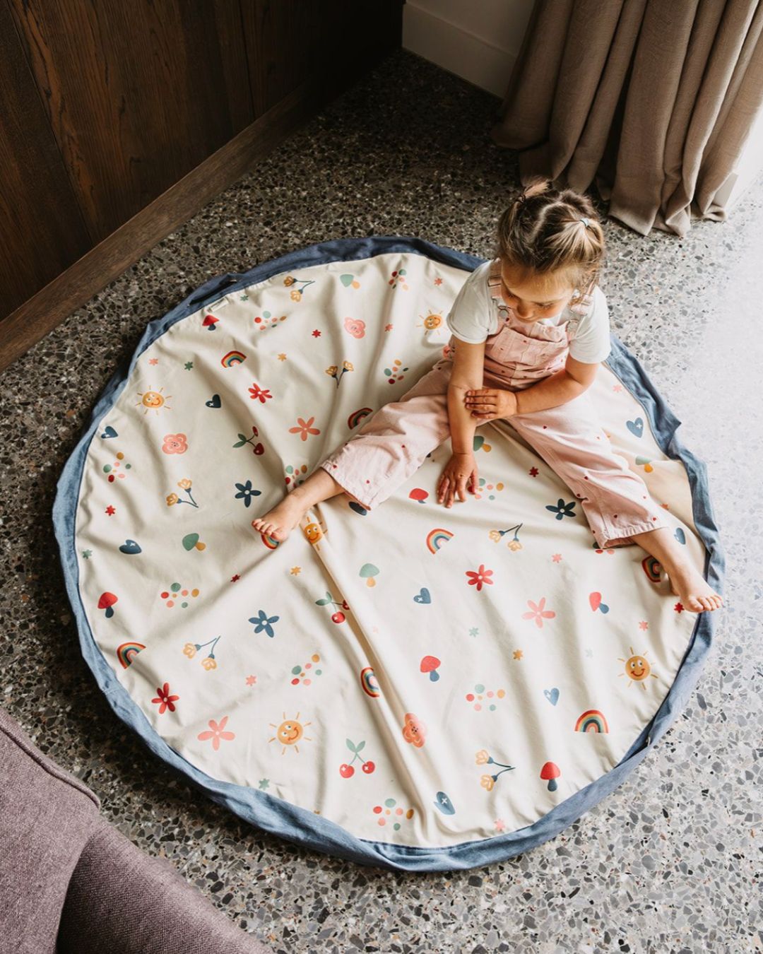 Tapis de jeu Play&Go Funny Days coloré