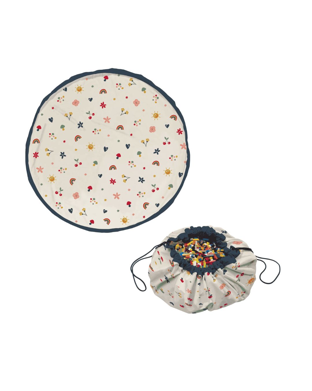 Tapis de jeu Play&Go Funny Days coloré
