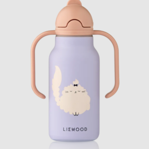 KIMIE GOURDE 250ML - CHATS - LILA