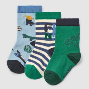 SILAS LOT DE 3 CHAUSSETTES - PLAY MIX - 25/28