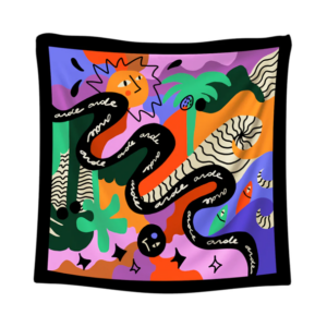 BANDANA TROPICAL B 50X50