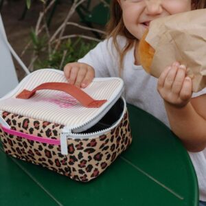 Sac repas isotherme enfant Léopard Hello Hossy avec imprimé léopard