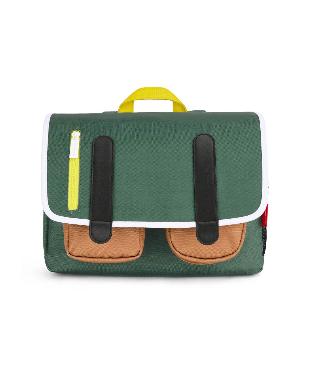 Cartable enfant vert sapin Hello Hossy pour maternelle et primaire