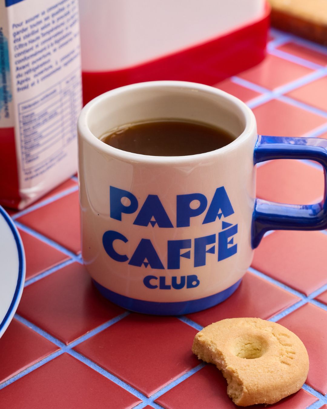 Tasse à café en céramique Papa Caffè Club de la collection Dolce Vita Le Petit Souk